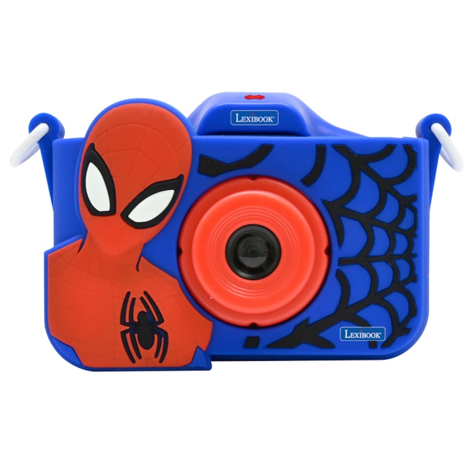 image 1 of Lexibook DJ078SP Spider-Man Kids Camera with Protective Cover