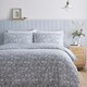 image 1 of Olivia Duvet Cover Set Pillowcase Grey Grey Super King Grey | Super King
