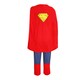 image 3 of Superman Childrens/Kids Metallic Costume - Blue/Red - L L