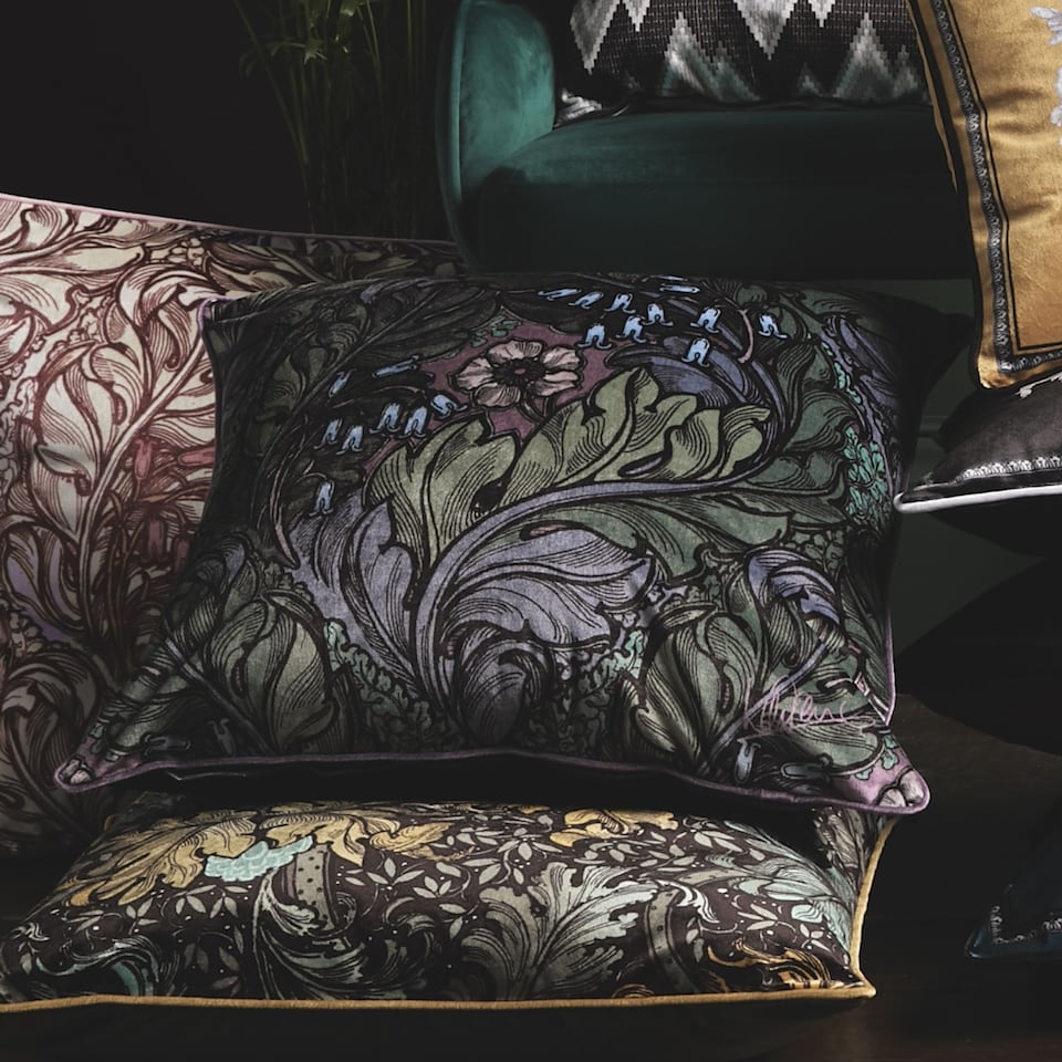 image 1 of Laurence Llewelyn-Bowen Rambleicious Filled Cushion LS Multi