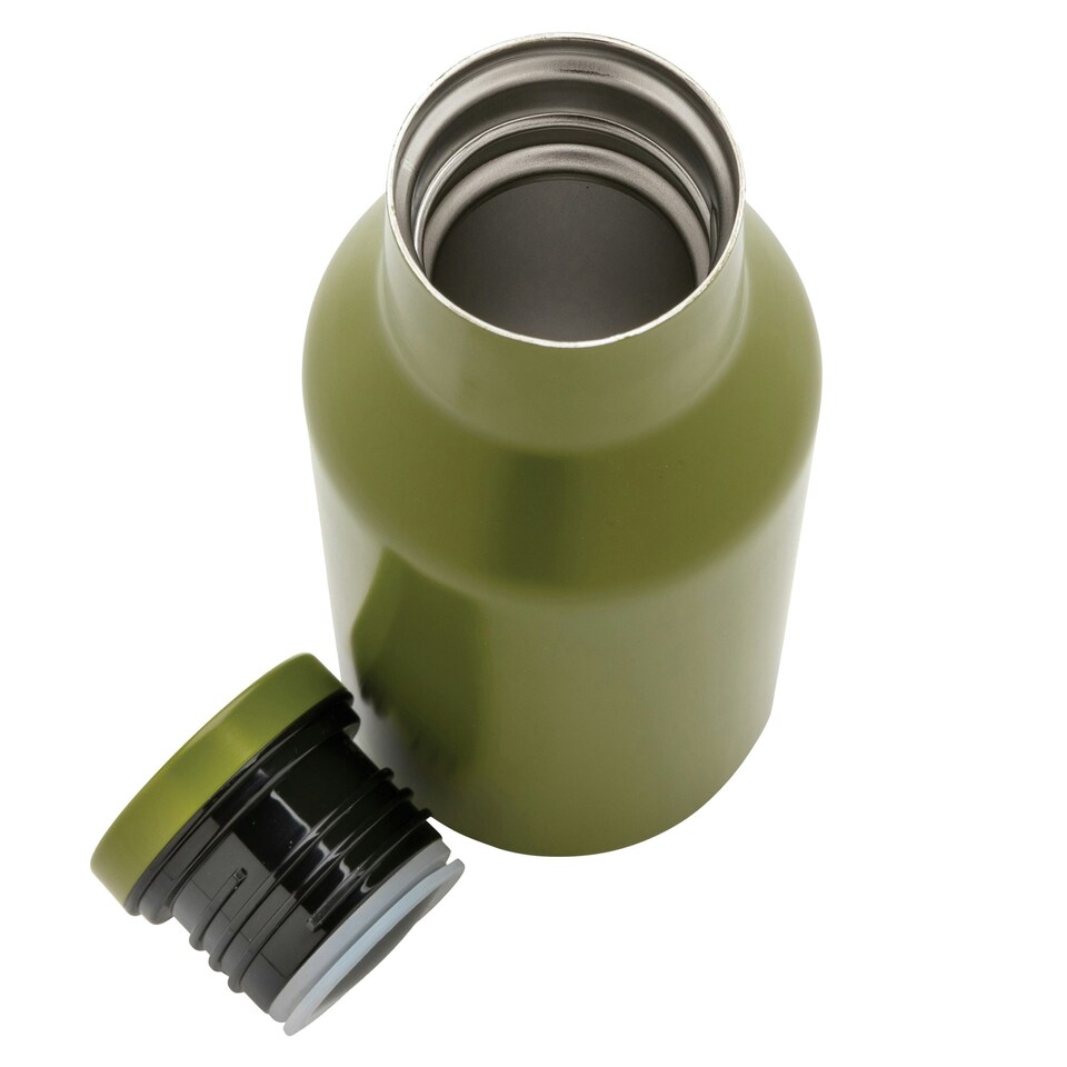 image 1 of XD Collection Compact Recycled Stainless Steel 300ml Bottle - Green - One Size Green | One Size