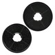 image 3 of SPARES2GO Cooker Hood Carbon Filter compatible with Lamona HJA2480 HJA2908 LAM2401 Extractor Vent Fan (Pack of 2)