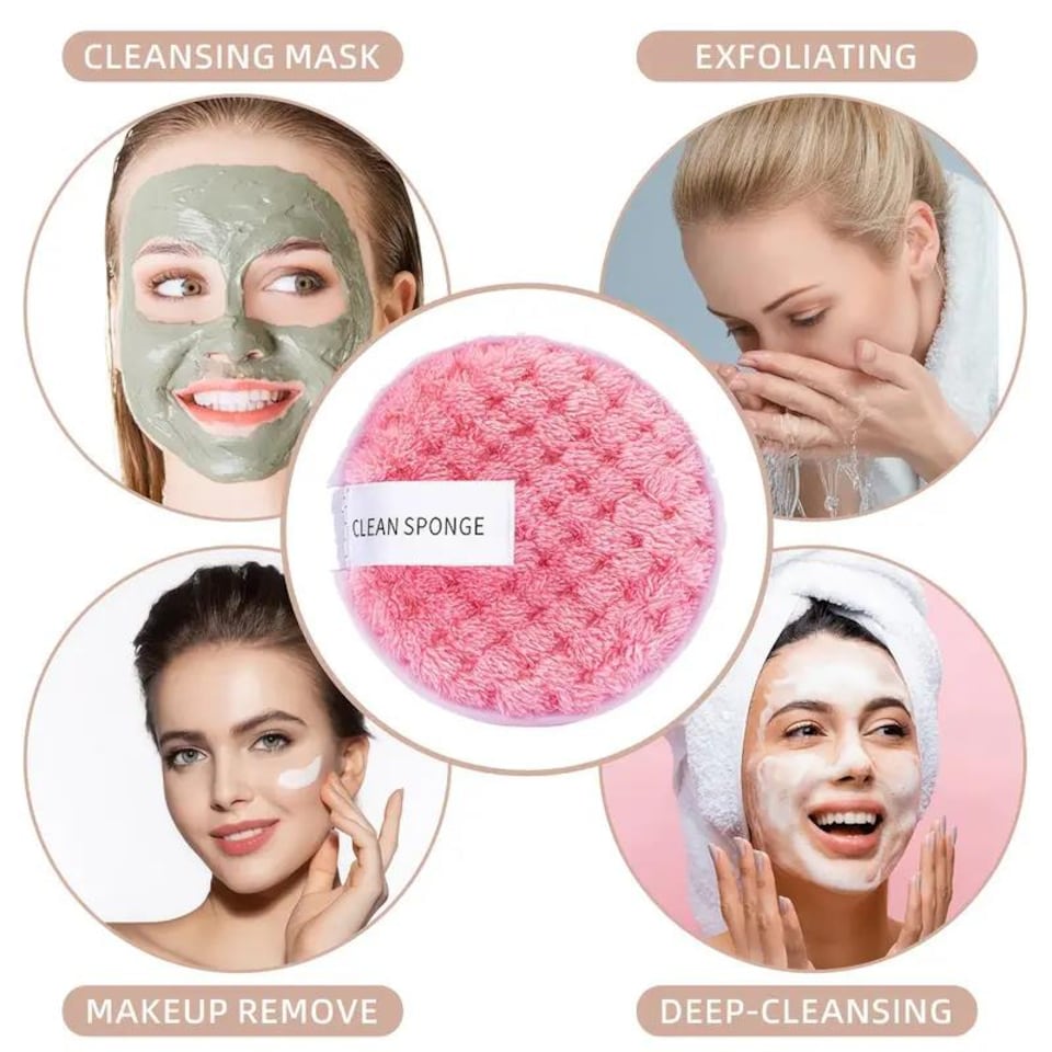 image 1 of Pink 40pc Makeup Kit - Complete Set with Soft Brushes Beauty Blender & More | Pink | 40