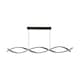 image 1 of ValueLights Infinity Black Double Twist Integrated LED Ceiling Light | Black