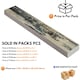 image 5 of NOVECRAFTO Self Adhesive Floor Planks | 36x5.98in (91.4x15.2cm) Each | Peel & Stick Vinyl Flooring | Stormwave Timber Design | Waterproof DIY Tiles Brown | 5 sqm