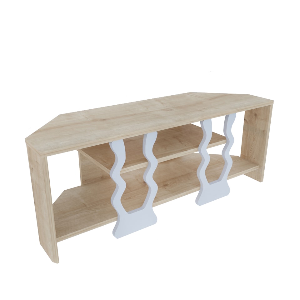 image 1 of Decorotika Firal Corner TV Unit for TVs up to 47 inch