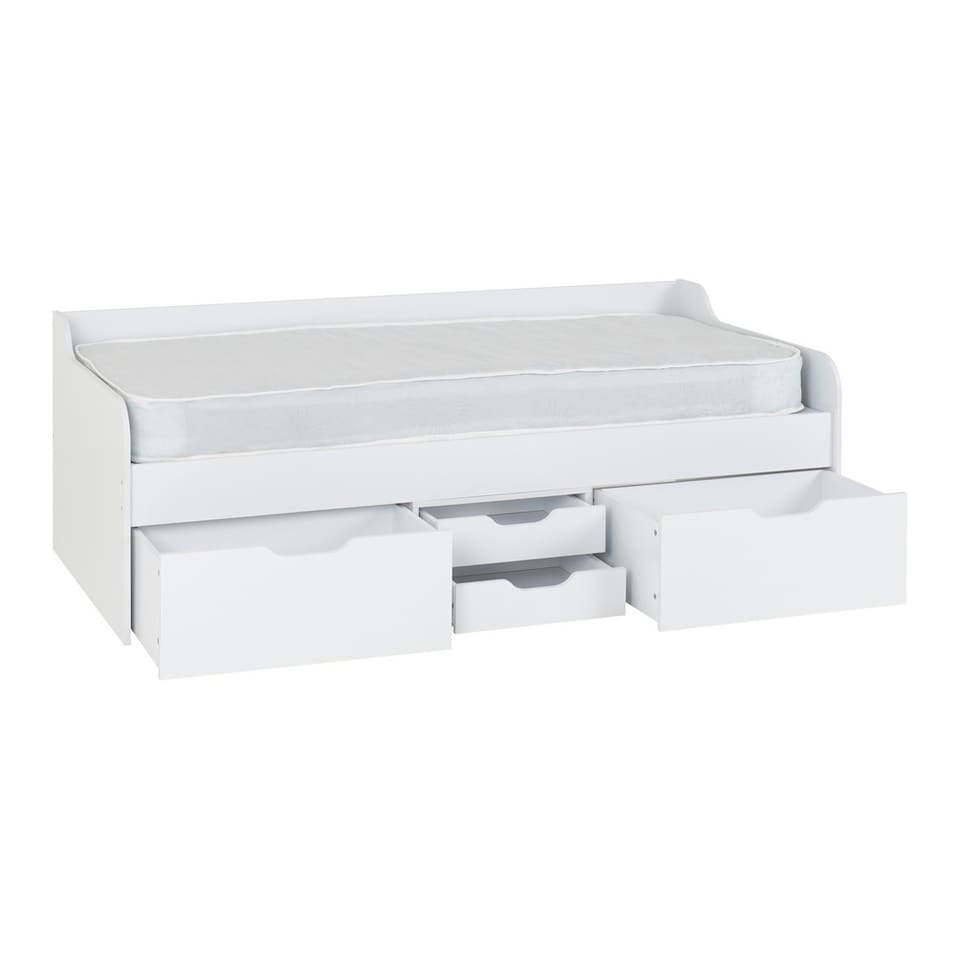 image 1 of Dante Day Bed - L97.5 x W196.5 x H69 cm - White