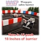 image 2 of Slot Car Track Scenery Yellow Barriers x 12 1:32 Scale NEW Wasp