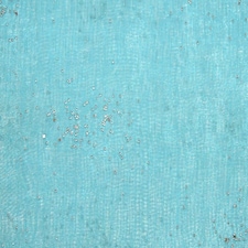 Turquoise Embellished Organza Fabric for Dressmaking, 150cm / 59" Wide - per metre