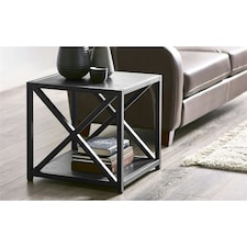 Premium Stylish Black Ash Lamp Table Black
