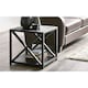 image 1 of Premium Stylish Black Ash Lamp Table Black
