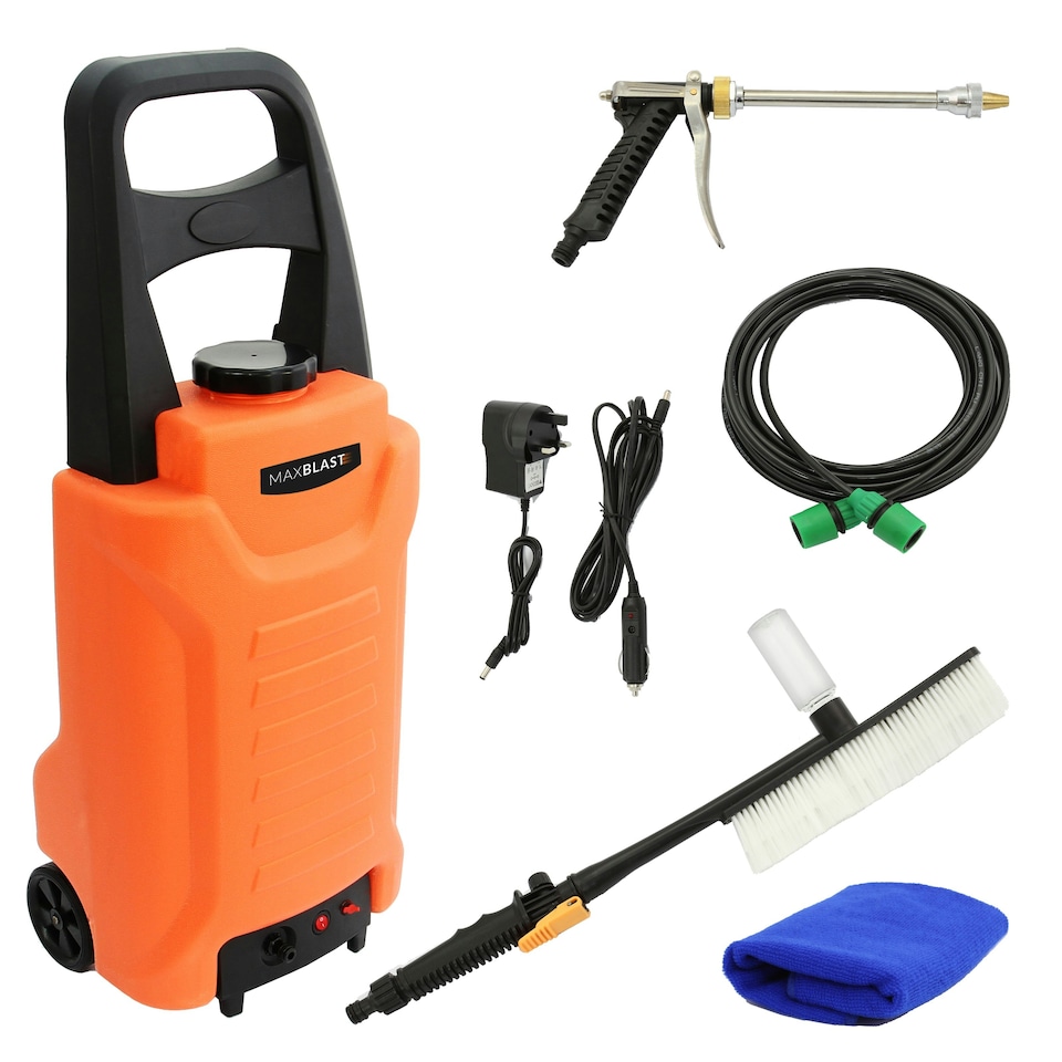 image 1 of MAXBLAST 30L Cleaning Water Trolley