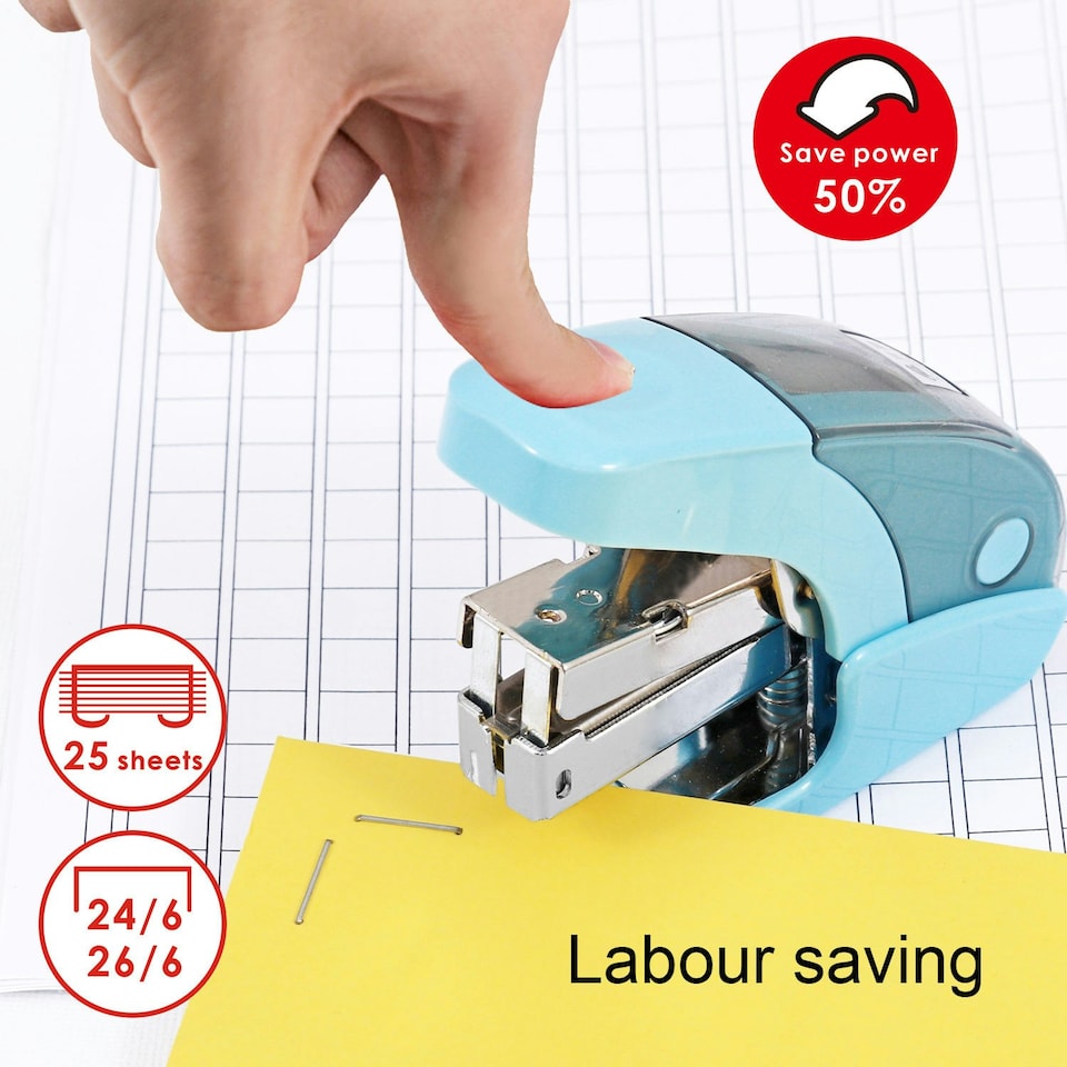 image 1 of Single Labour-Saving Stapler with Extra Staple Storage Space