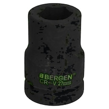 27mm Metric 1" Drive Deep Impact Socket 6 Sided Single Hex Thick Walled