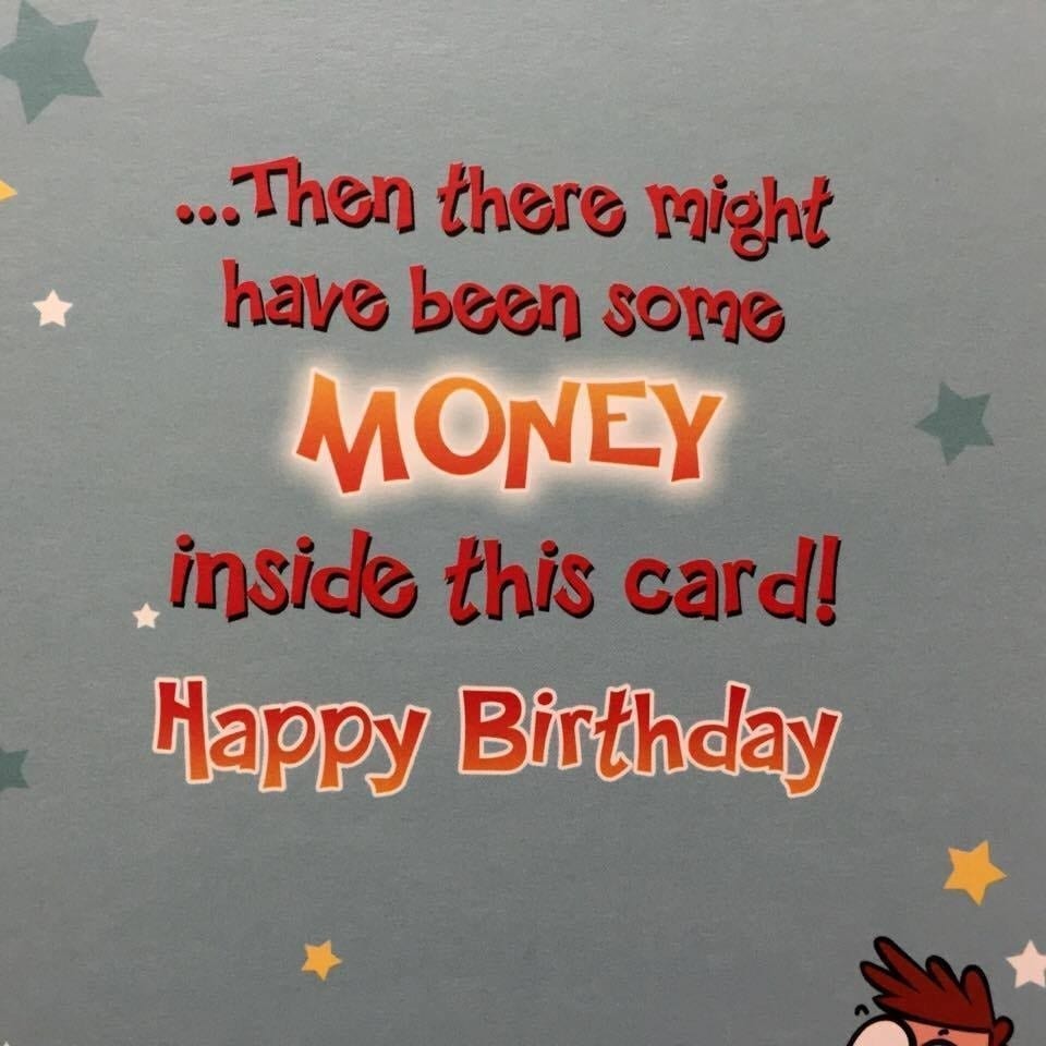 image 1 of SON - FANTASTIC & THOUGHTFUL WITTY WORDS HUMOUR COLOURFULL BIRTHDAY CARD