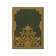 image 3 of GA and MA Audsley Framed Wall Art Antique Art Deco Botanical Pattern Home Décor