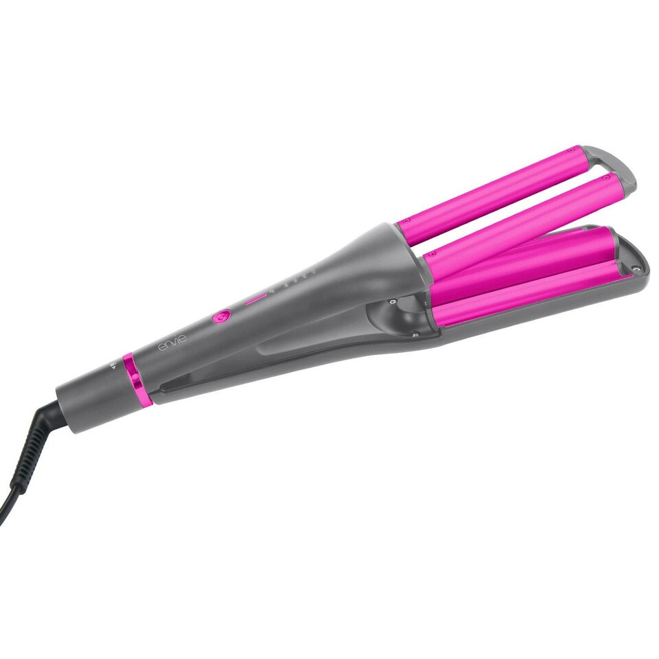 image 1 of Envie Volume Wave Corded Hair Waver Tool with 4 Heat Setting & Sizes Options