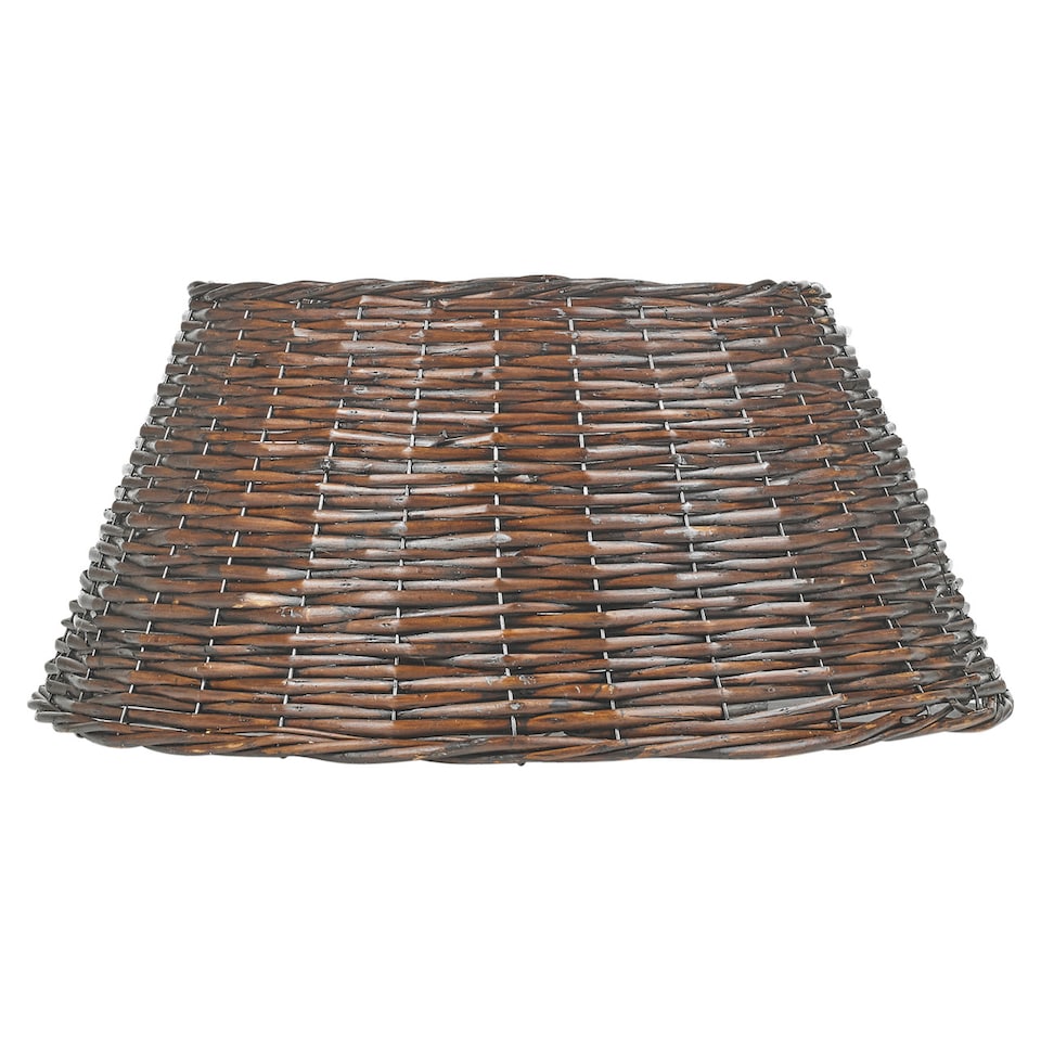 image 1 of Large Natural Willow Wicker Christmas Tree Skirt