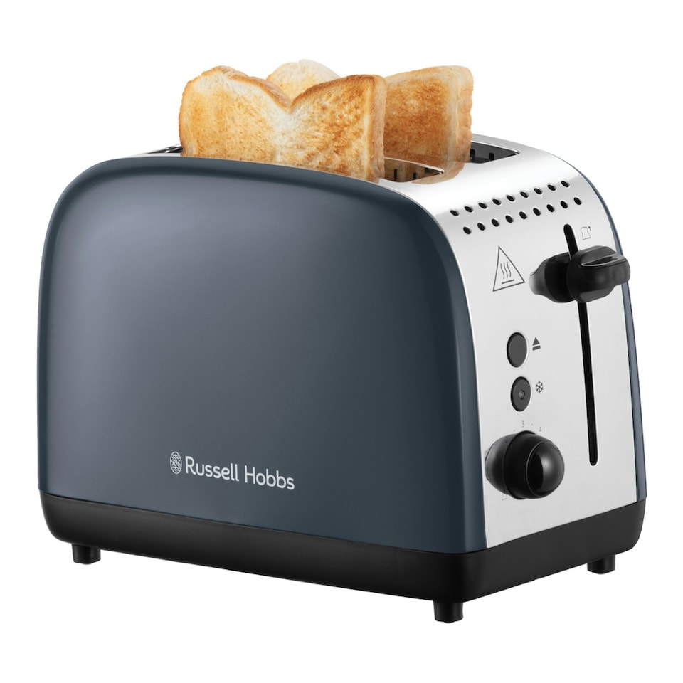 image 1 of Russell Hobbs Classics 2 Slice Toaster - Grey