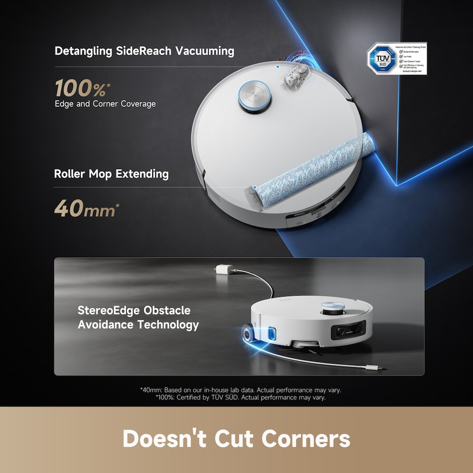 image 1 of Dreame Aqua 10 Ultra Roller Complete Smart Robot Vacuum