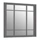 image 2 of Hawthorne Grey Distressed Wall Mirror Grey