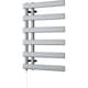 image 1 of Agar - Silver Electric Towel Rail H748mm x W500mm 300w Standard