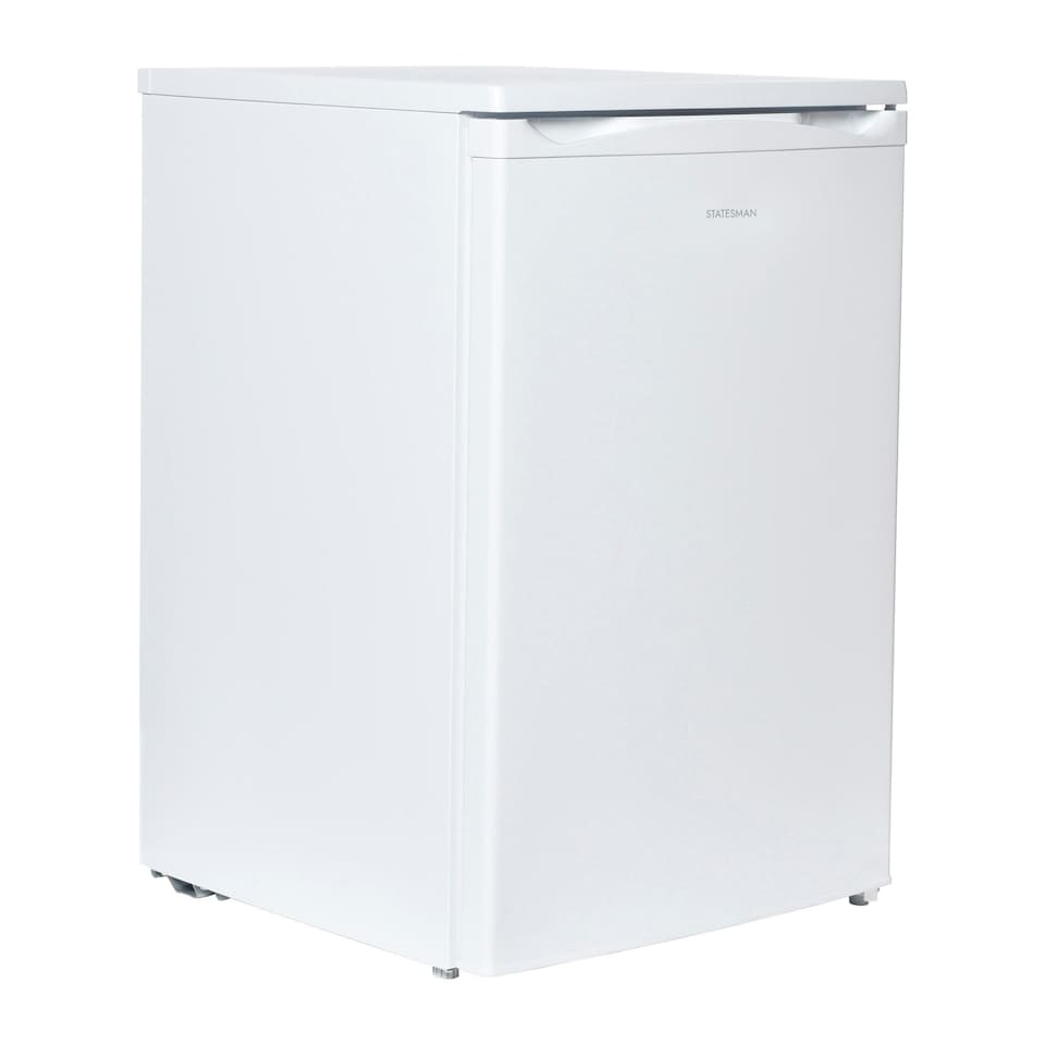 image 1 of Statesman L255W Freestanding Under Counter Larder Fridge, 131 Litre, White
