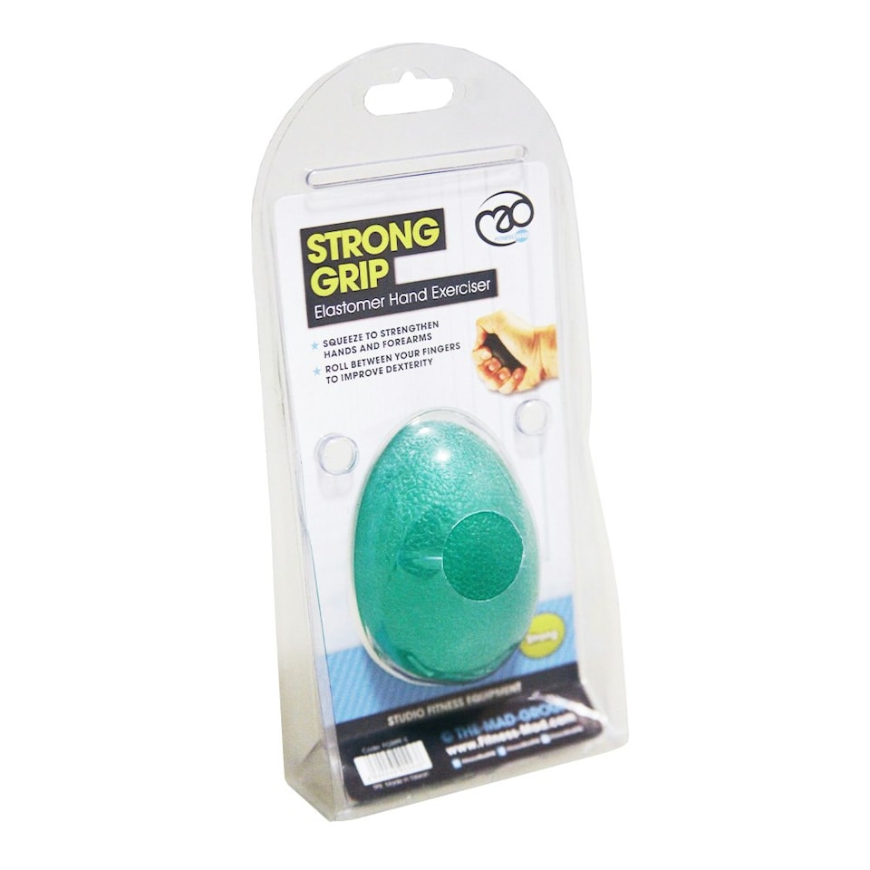 image 1 of Yoga-Mad Egg Grip Trainer - Green - Strong