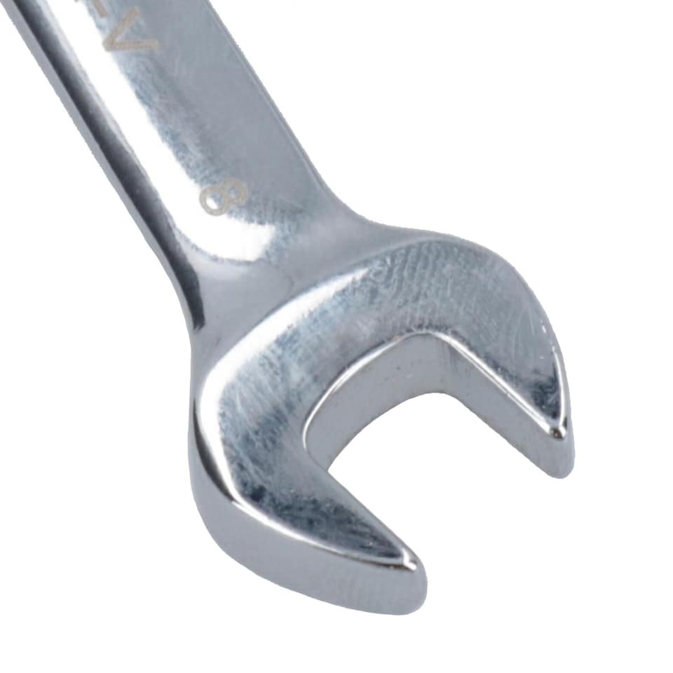 S-Ks Tools USA Stubby Combination Wrench 17mm chrome finish drop-forged