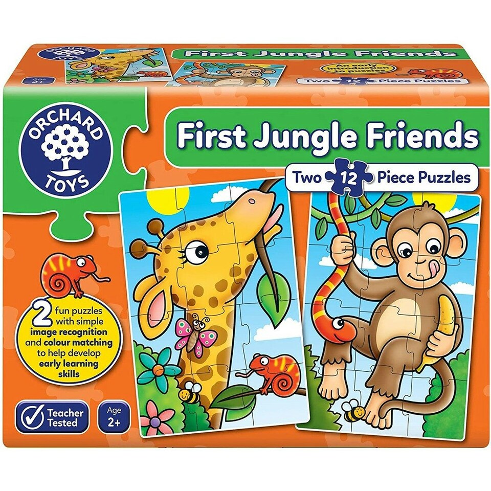 image 1 of Orchard Toys First Jungle Friends Jigsaw Puzzles