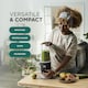 image 5 of DMD Nutri Bullet Smoothie Blender Starter Kit with 800ml Jug Beaker | Black