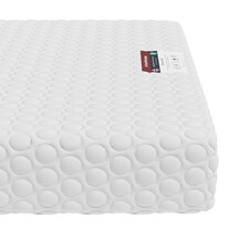 Visco Therapy Foam Mattress 20cm - Medium Comfort, Cooling Layer, UK Made | White | White | Double | 1