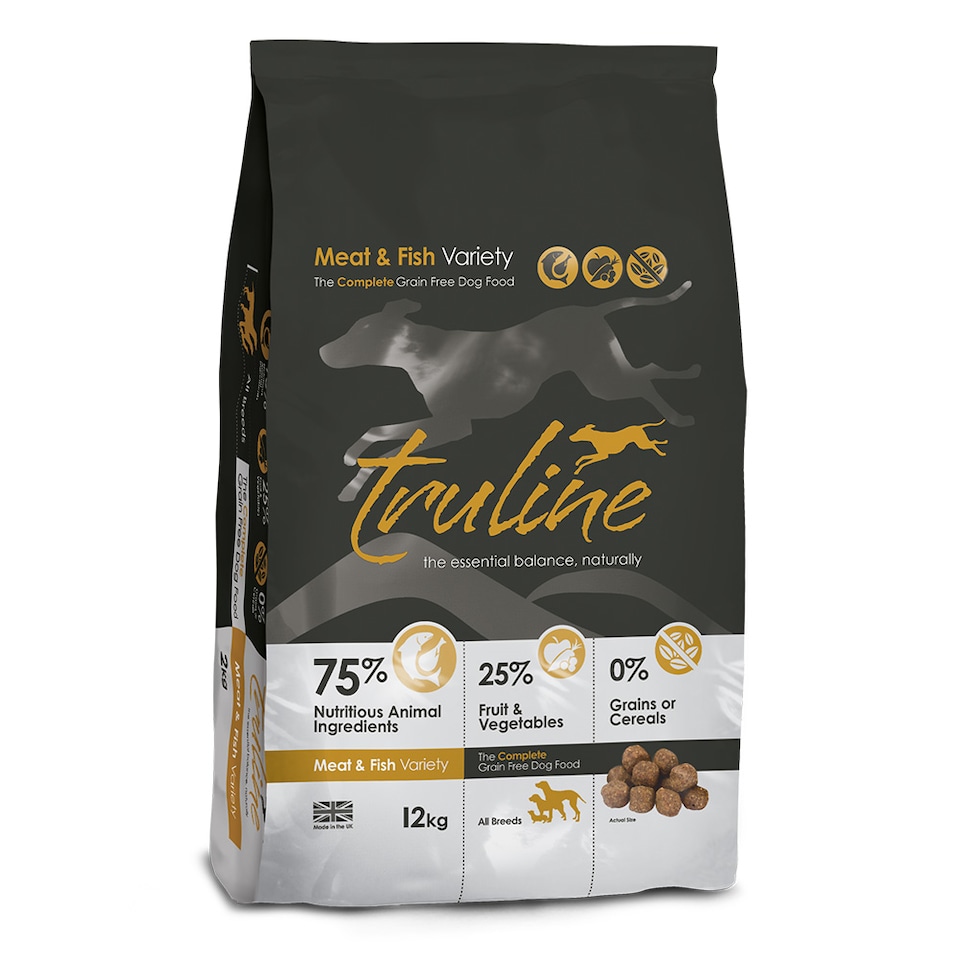 image 1 of Truline by Pero Premium Dog Food - Meat and Fish Variety 12kg | Brown | Chicken | 1