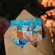 image 3 of Quirky Morocco Cityscape Oil Colourful Him Her Birthday Card