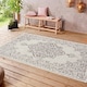 image 4 of The Rugs Indoor Outdoor Rug Tilos Vintage Oriental Polypropylene Durable