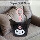 image 9 of Hello Kitty Soft Toy Cubeez Plush Kuromi Cute Plush Huggable Cuddly 7cm Black