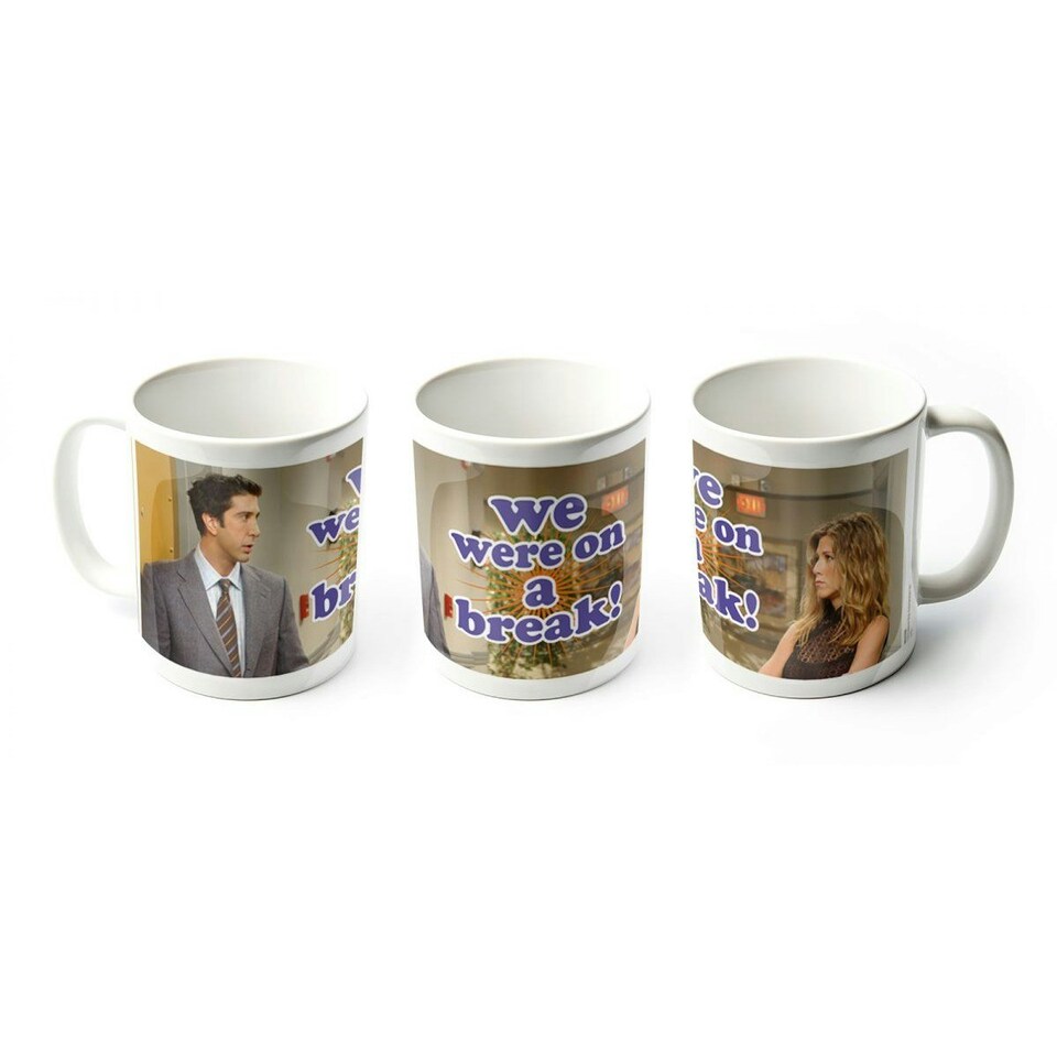image 1 of Friends We Were On A Break Mug - White - One Size