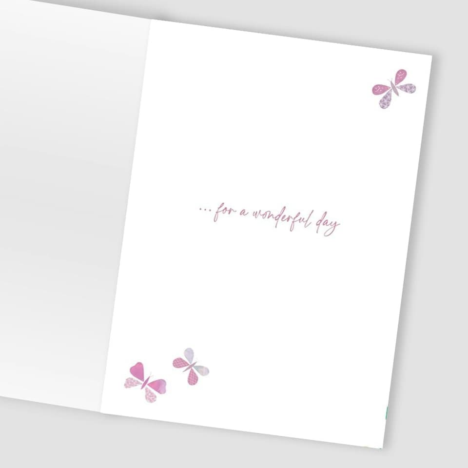 image 1 of Contemporary Beautiful Wishes Butterfly-Tastic! Birthday Card