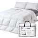 image 1 of Homescapes Goose Feather and Down 10.5 Tog Duvet, Single | White | Single