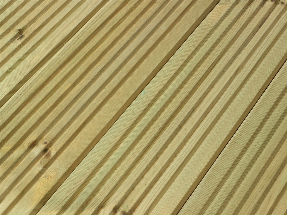 image 1 of eDecks Standard Timber Decking Boards, 3000mm, 120 x 28mm - Pack of 30
