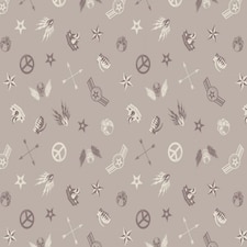 Beige 100% Cotton Poplin Fabric for Dressmaking, Quilting, 150cm / 59" Wide - per metre