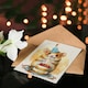 image 4 of Cute Gerbil Kids Party Hat Cake Girl Boy Daughter Son Birthday Card