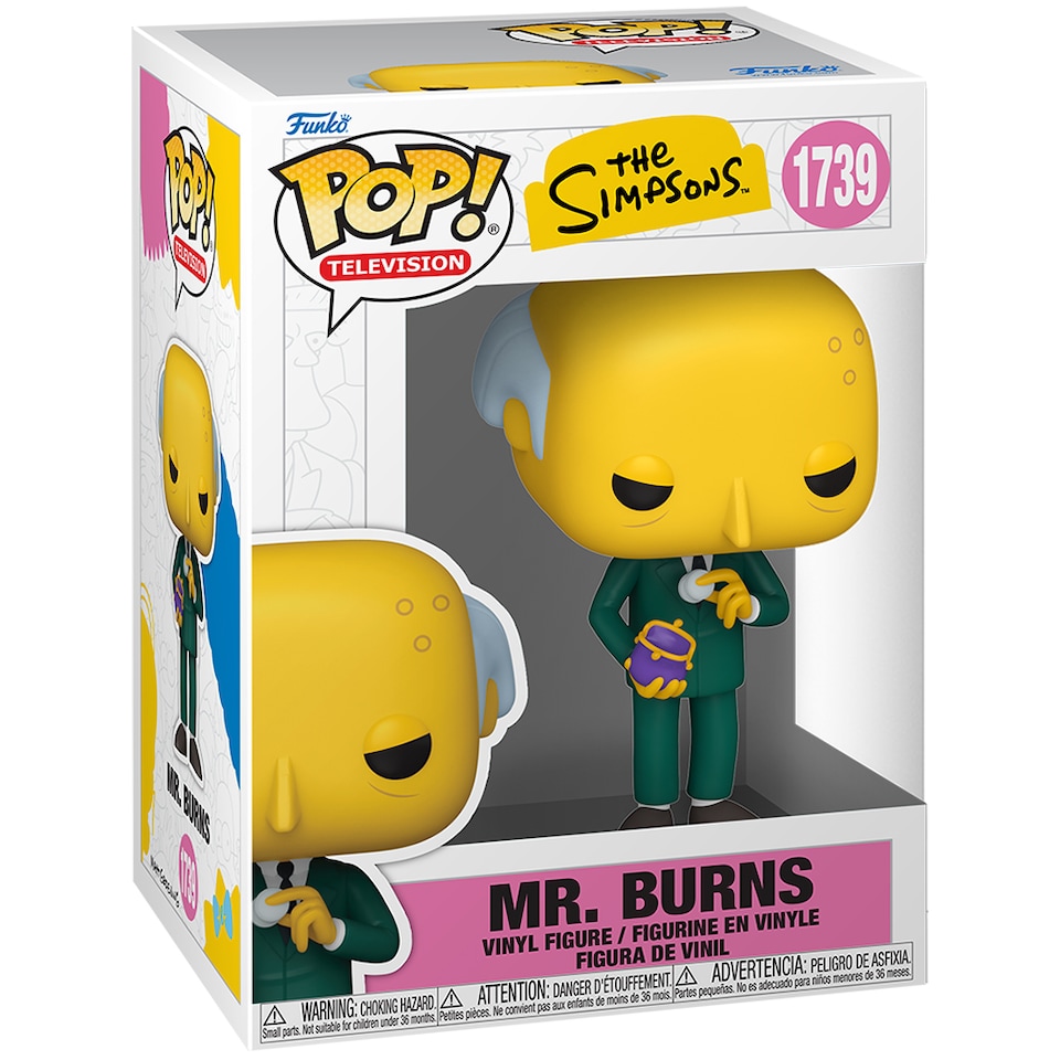 image 1 of Funko POP Television The Simpsons Mr. Burns Vinyl Figure 1739