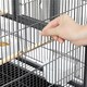 image 6 of Yaheetech 52.5 cm Tall Stackable Divided Wide Breeder Bird Cage Black