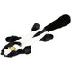 image 4 of Plush Super Soft Unstuffed Skunk Dog Toy With Squeak 8x10x58cm