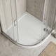 image 9 of Balterley Premium Shower Tray - Left Hand Offset Quadrant | White | White | 1
