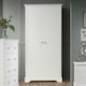 image 8 of Stratford 2 Door Wardrobe - L54 x W80 x H188 cm - White | White