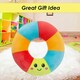 image 3 of Swimring Soft Toy Cute Plushie Huggable Cuddly Stuffed Toy 16cm Multi