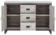 image 3 of Boston 2 Door 3 Drawer Sideboard | Grey | Grey