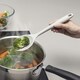 image 4 of Zeal Silicone Slotted Spoon 28cm, French Grey